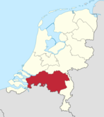 Region of Brabant in the Netherlands