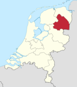 Region of Drenthe in the Netherlands