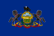 Pennsylvanias delstatsflagga