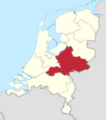 Region of Gelderland in the Netherlands