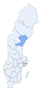 Region of Västernorrland within Sweden