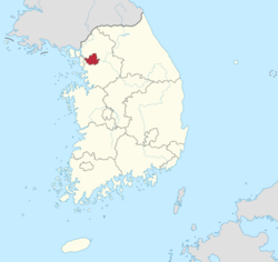 Region of Seoul within South Korea