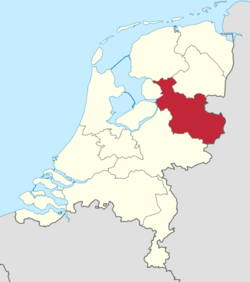 Region of Overijssel within the Netherlands
