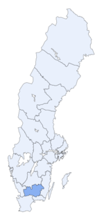 Region of Kronoberg within Sweden
