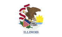 Illinois delstatsflagga